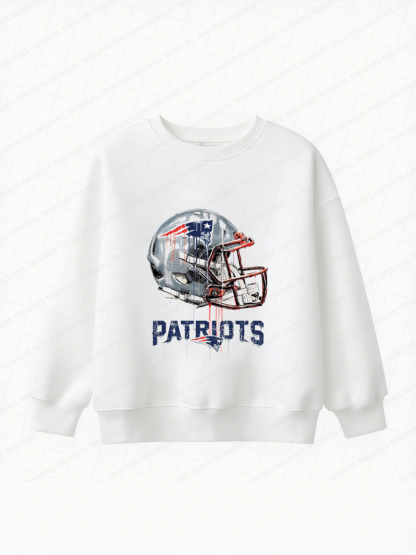 New England Patriots Baby Game Day Romper and Adult Sweatshirt
