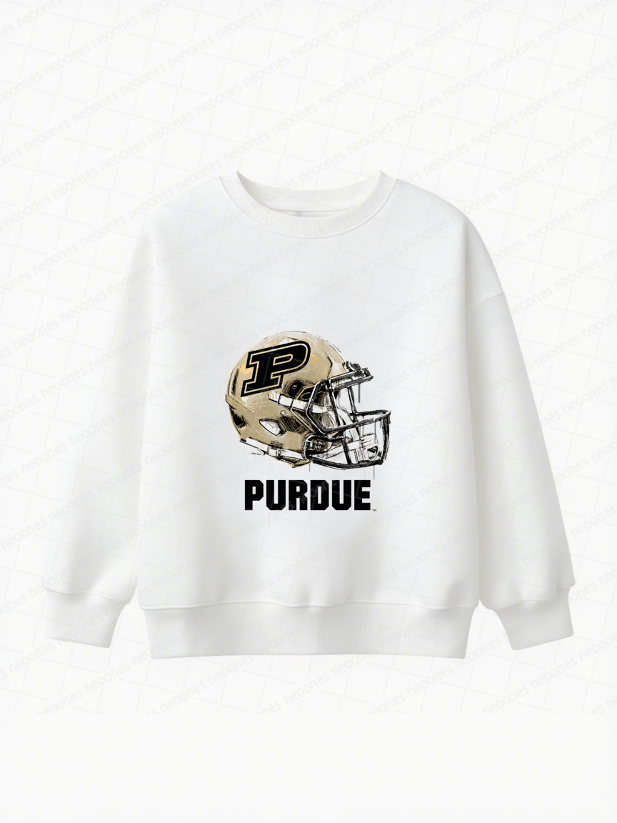 Purdue University Baby Game Day Romper and Adult Sweatshirt