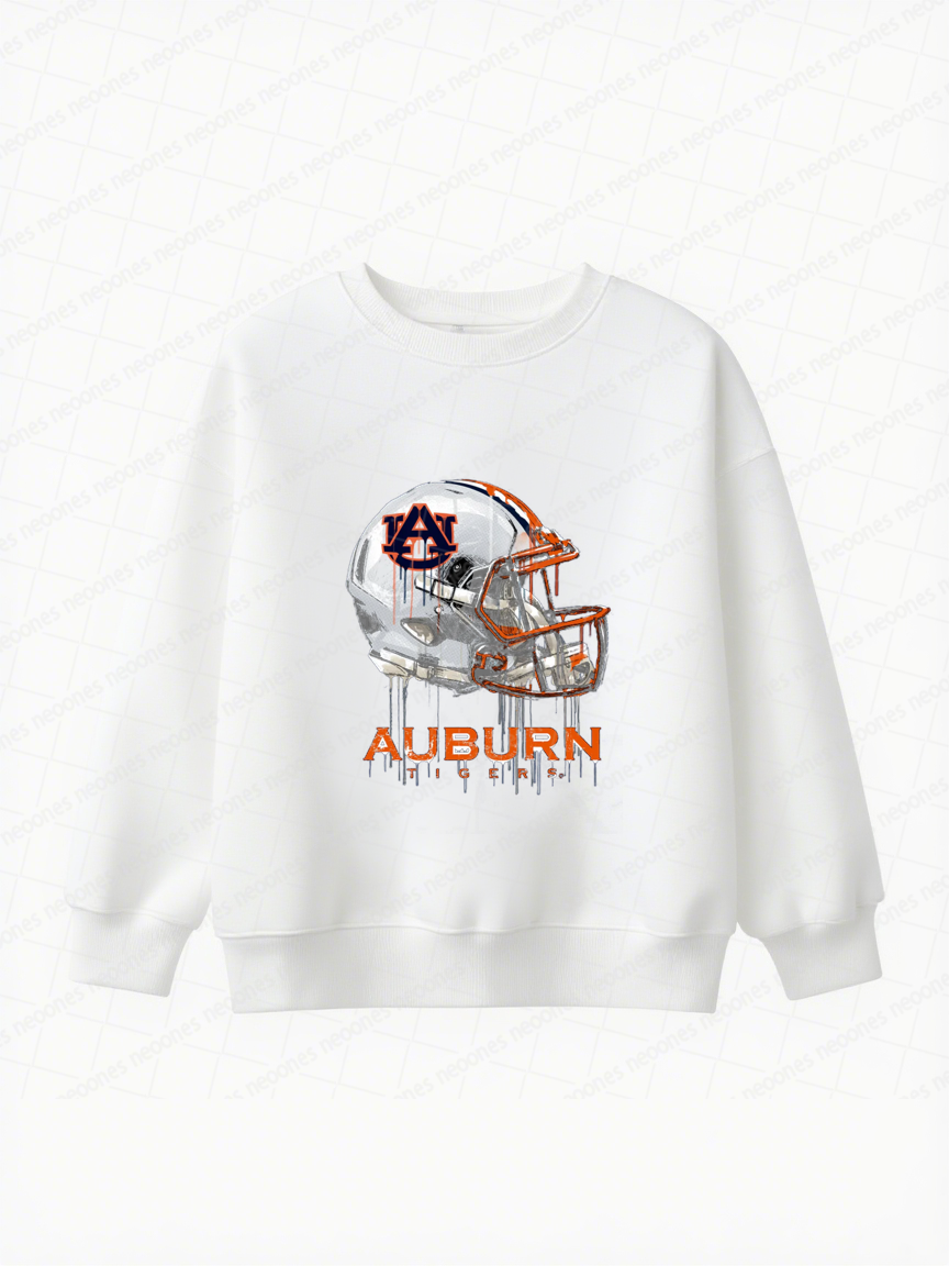 Auburn Tigers Baby Game Day Romper and Adult Sweatshirt