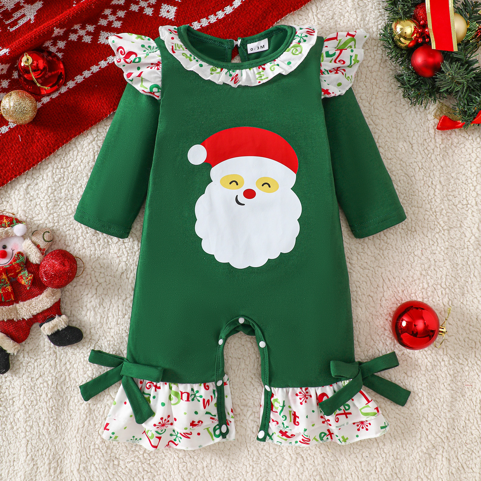 Baby Christmas romper