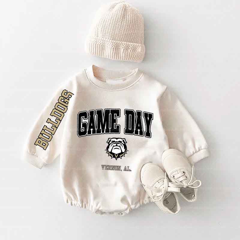 Baby Game Day Romper