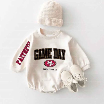 Baby Game Day Romper