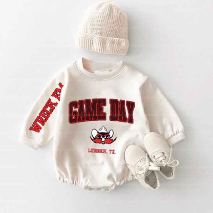 Baby Game Day Romper