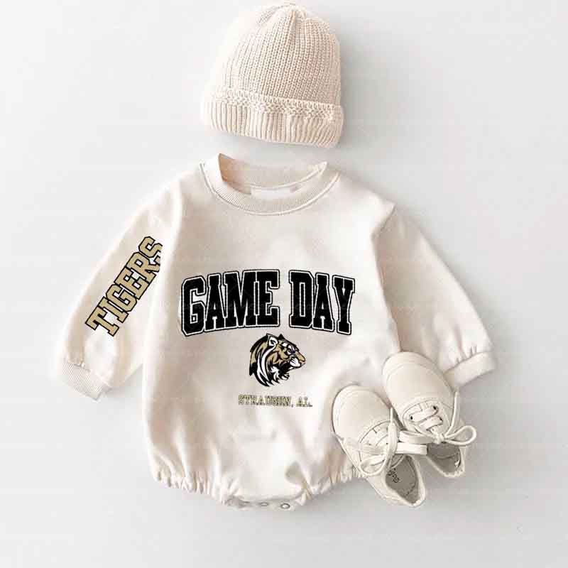 Baby Game Day Romper