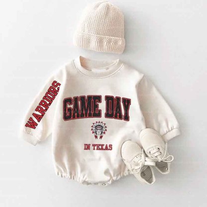 Baby Game Day Romper