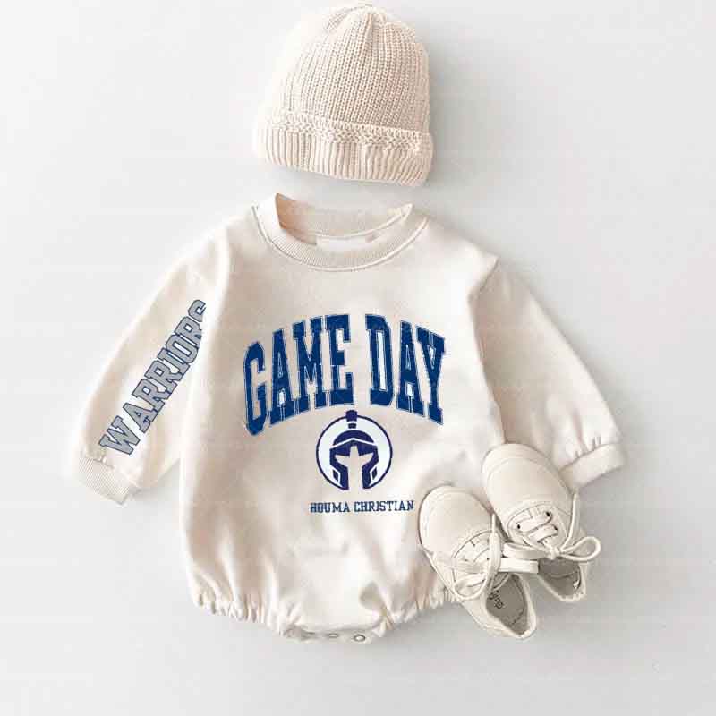 Baby Game Day Romper