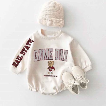 Baby Game Day Romper