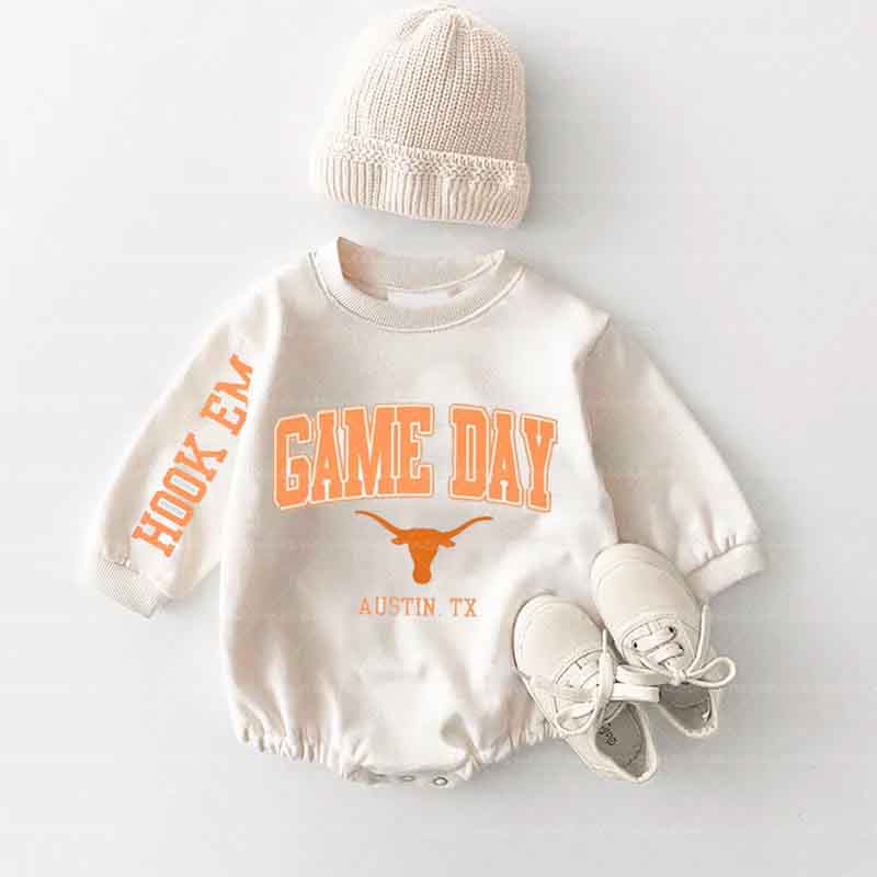Baby Game Day Romper