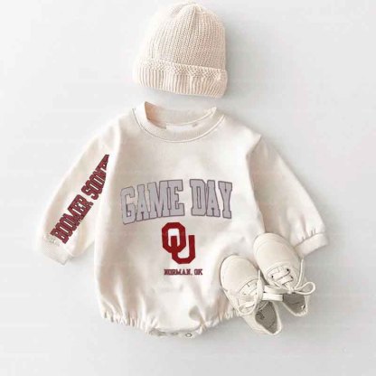 Baby Game Day Romper