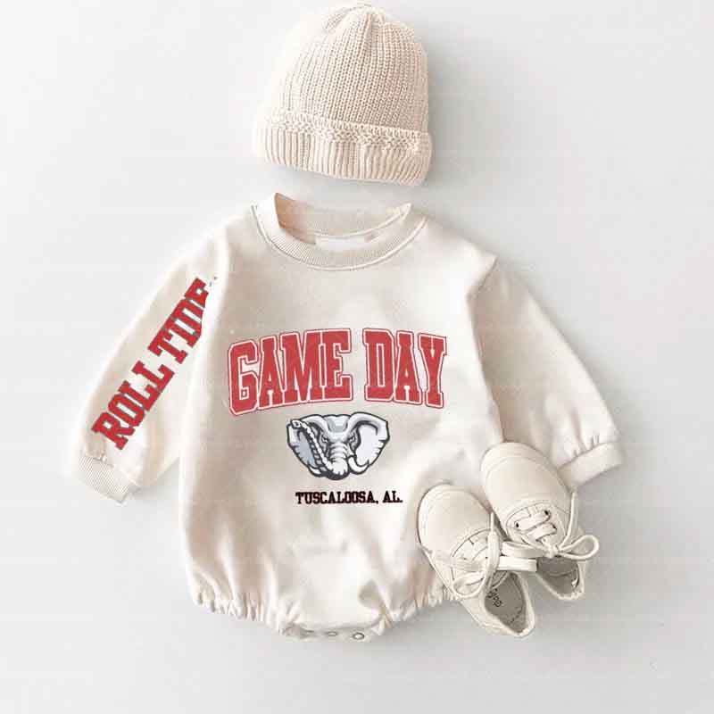 Baby Game Day Romper