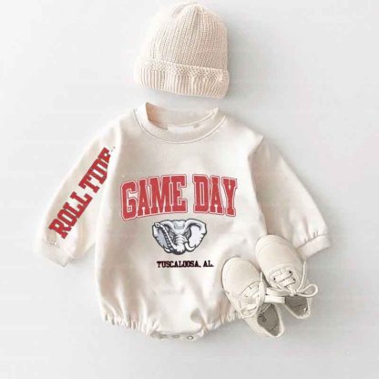 Baby Game Day Romper