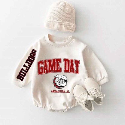 Baby Game Day Romper