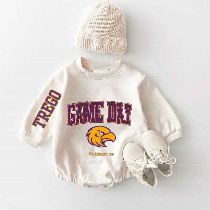 Baby Game Day Romper