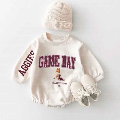 Baby Game Day Romper