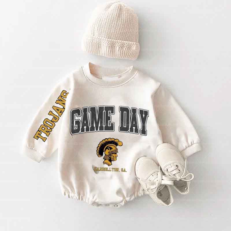 Baby Game Day Romper