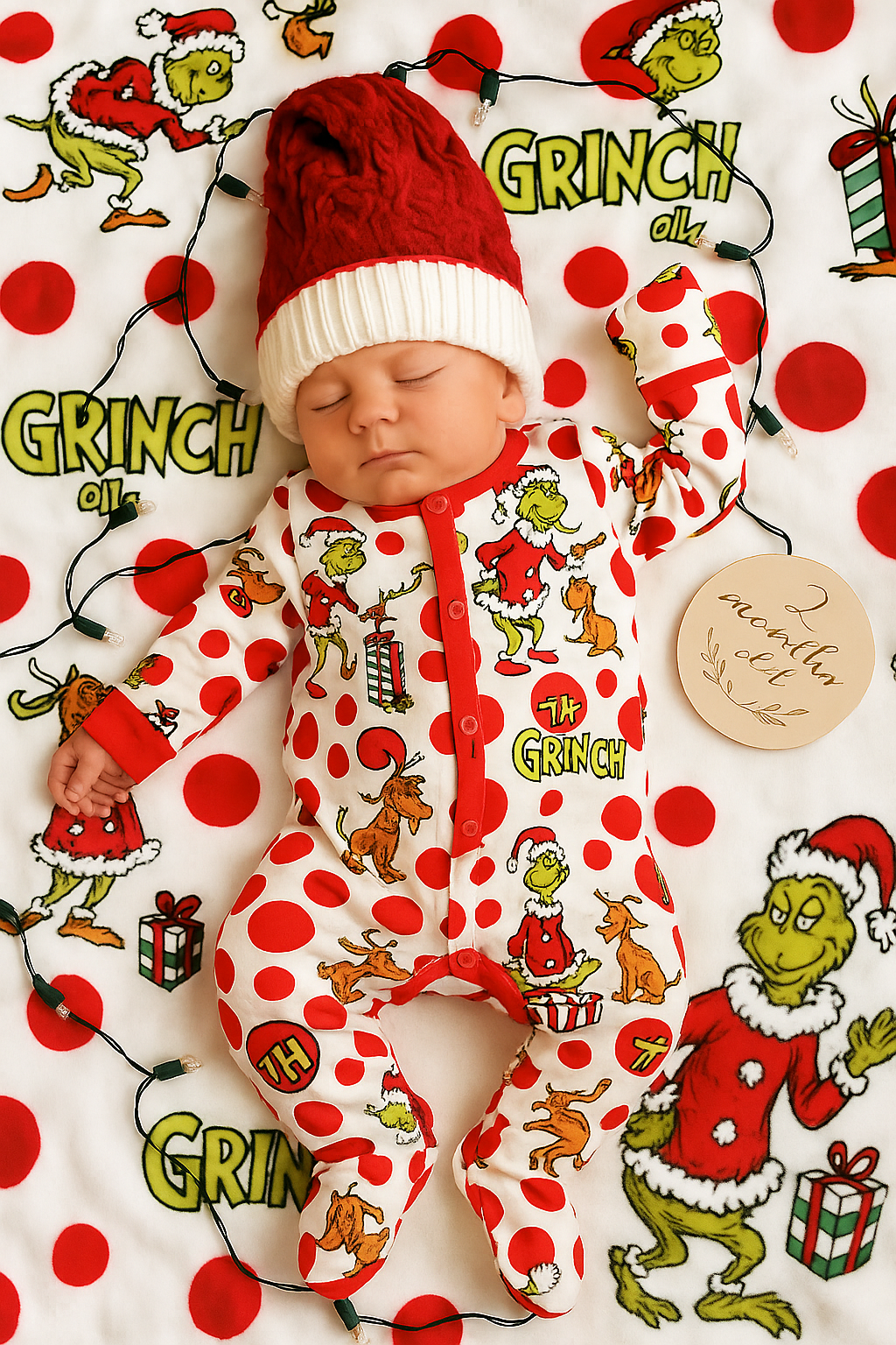 Baby Christmas romper