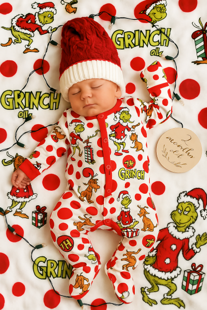 Baby Christmas romper