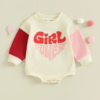 Baby Valentine'Day Romper