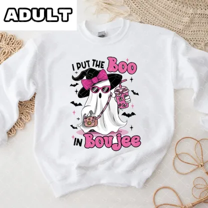 Baby Halloween Romper and Adult Sweatshirt