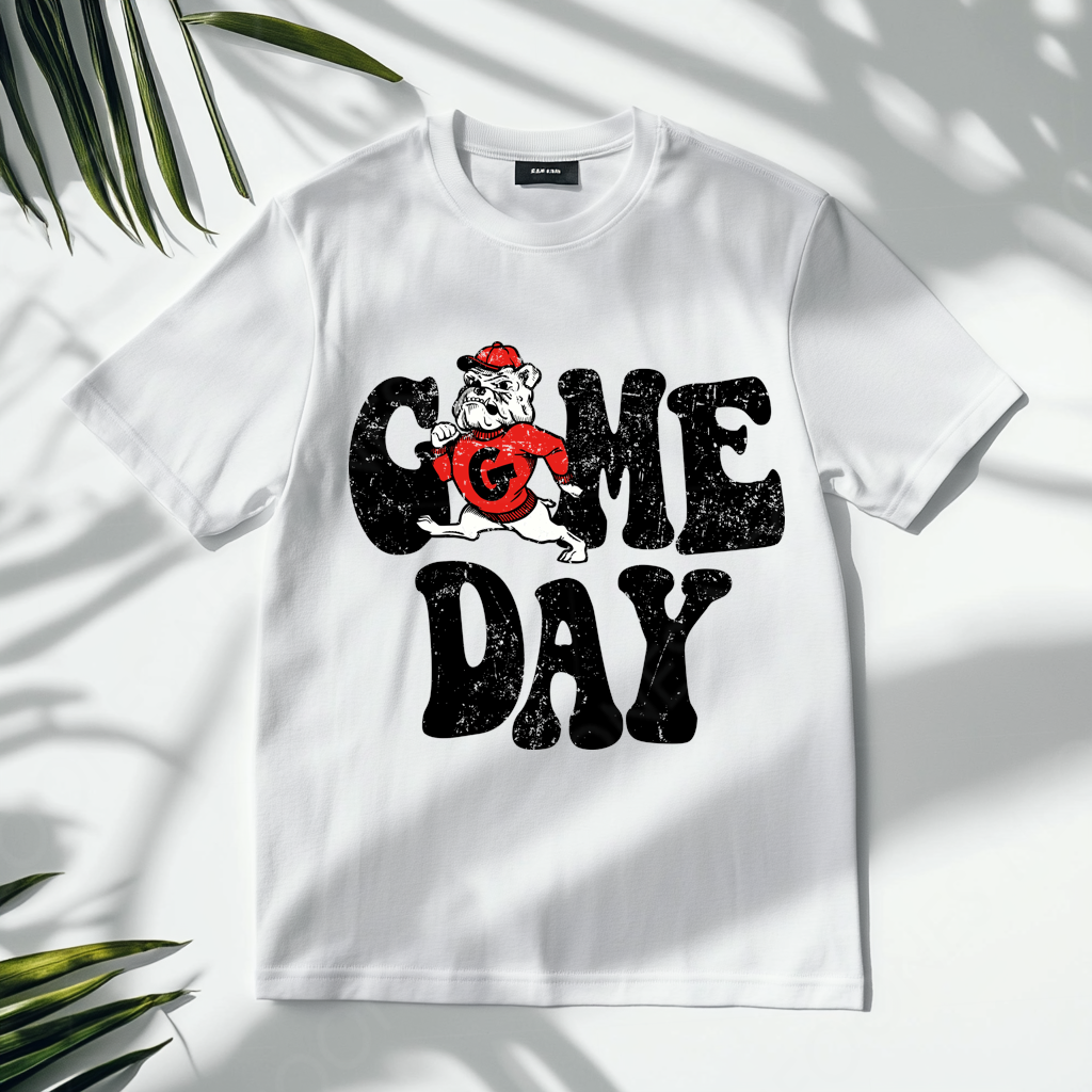 Baby Print Romper And Adult T-Shirt