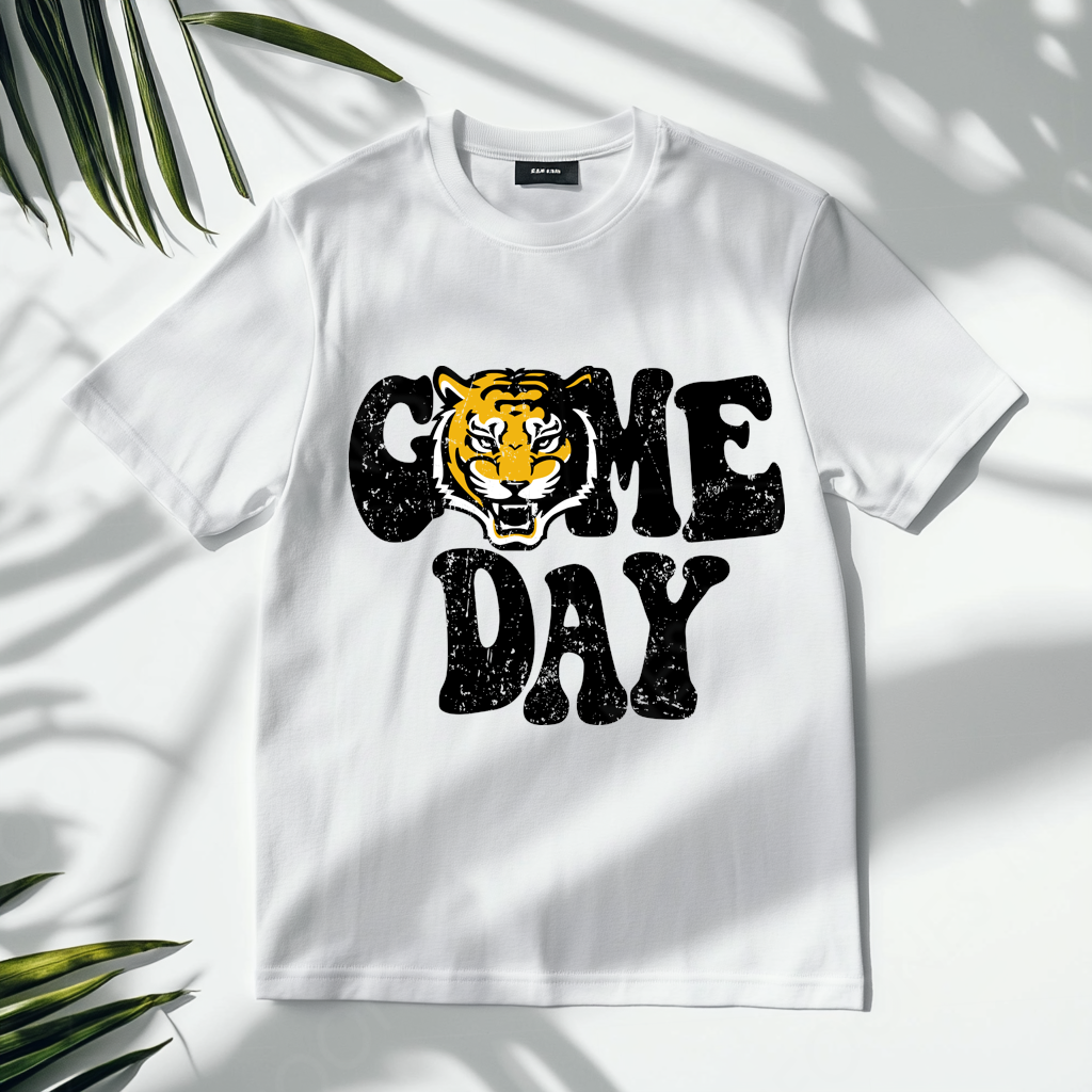 Baby Print Romper And Adult T-Shirt