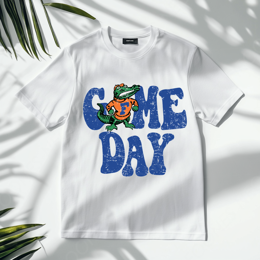 Baby Print Romper And Adult T-Shirt