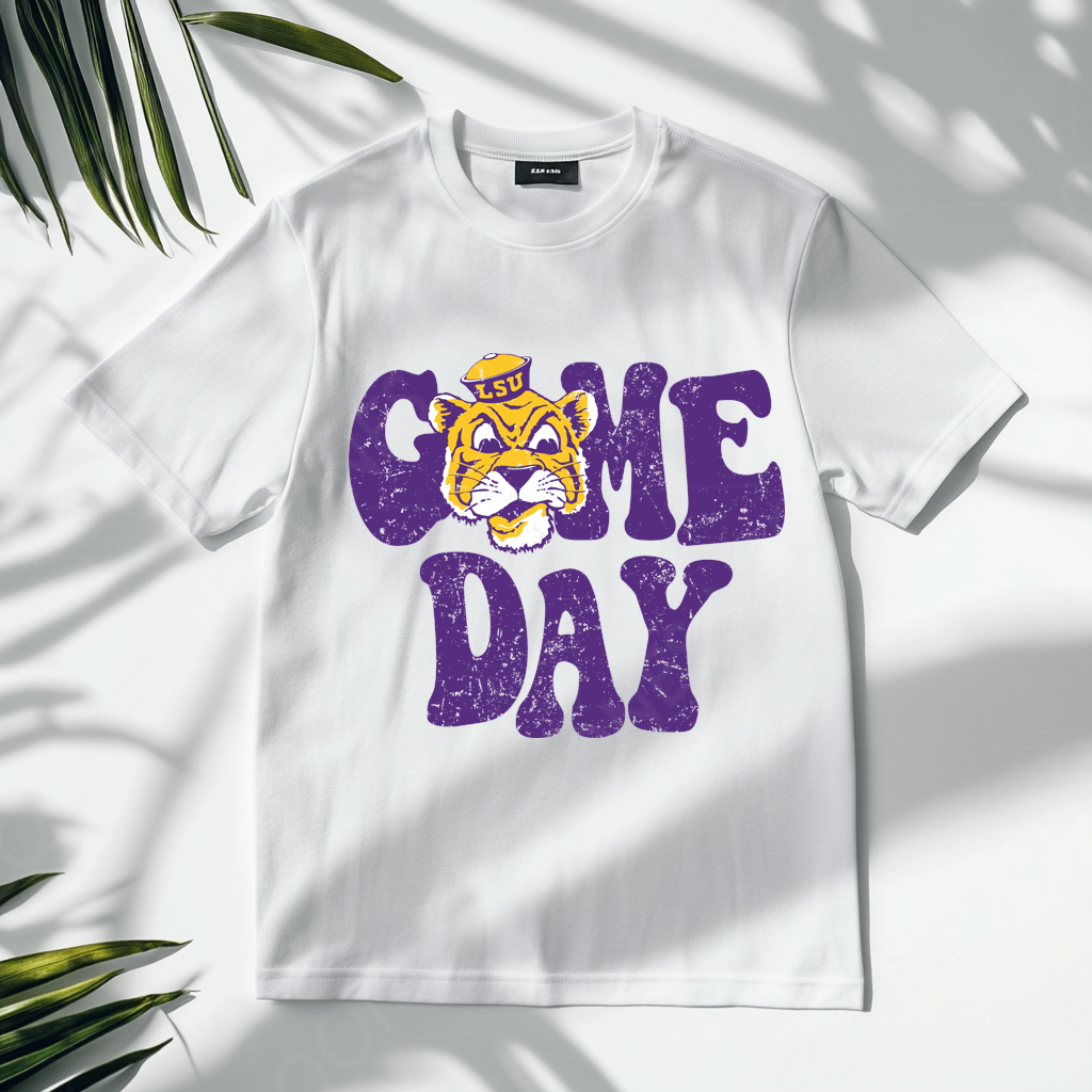 Baby Print Romper And Adult T-Shirt