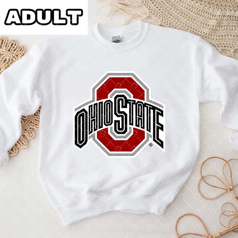 Ohio State Buckeyes Football and Adult Sweatshirt
