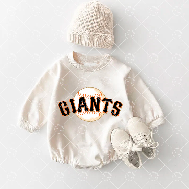 Baby San Francisco Giants Baseball Romper and Adult Sweatshirt