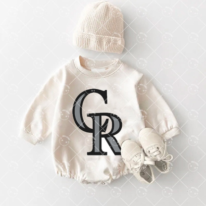 Baby Colorado Rockies Baseball Romper and Adult Sweatshirt
