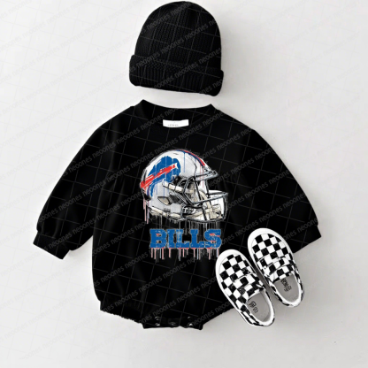 Baby Game Day Romper and Adult Sweatshirt