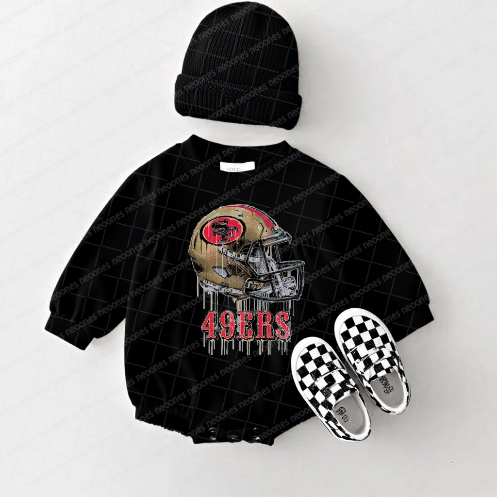 Baby Game Day Romper and Adult Sweatshirt