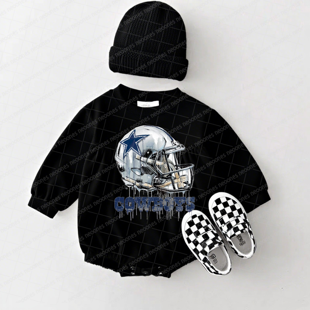 Baby Game Day Romper and Adult Sweatshirt