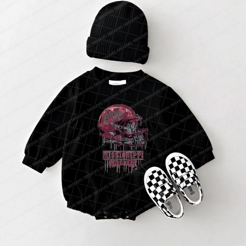 Baby Game Day Romper and Adult Sweatshirt