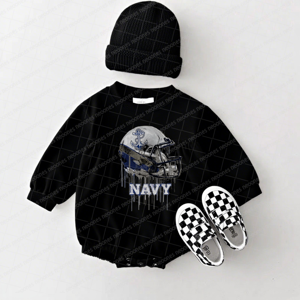 Baby Game Day Romper and Adult Sweatshirt