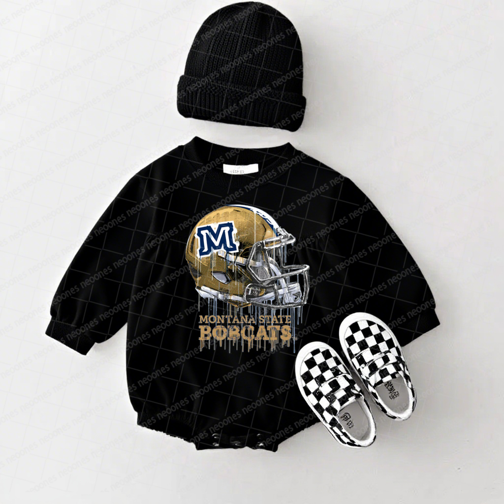Baby Game Day Romper and Adult Sweatshirt