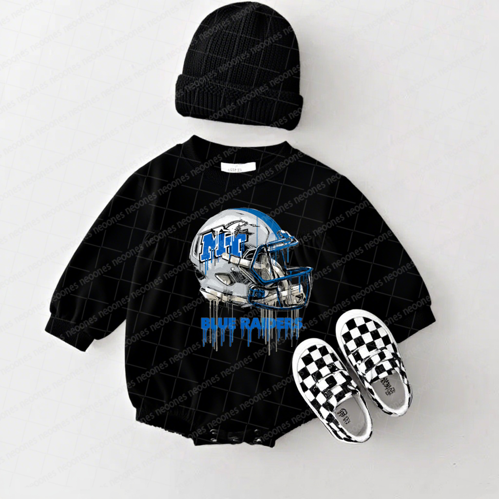 Baby Game Day Romper and Adult Sweatshirt