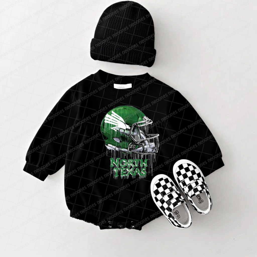 Baby Game Day Romper and Adult Sweatshirt