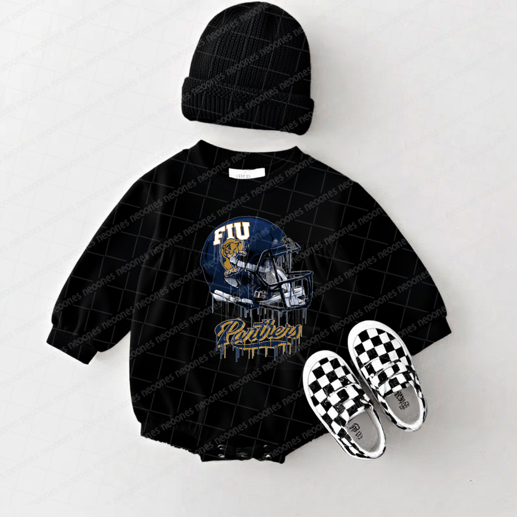 Baby Game Day Romper and Adult Sweatshirt