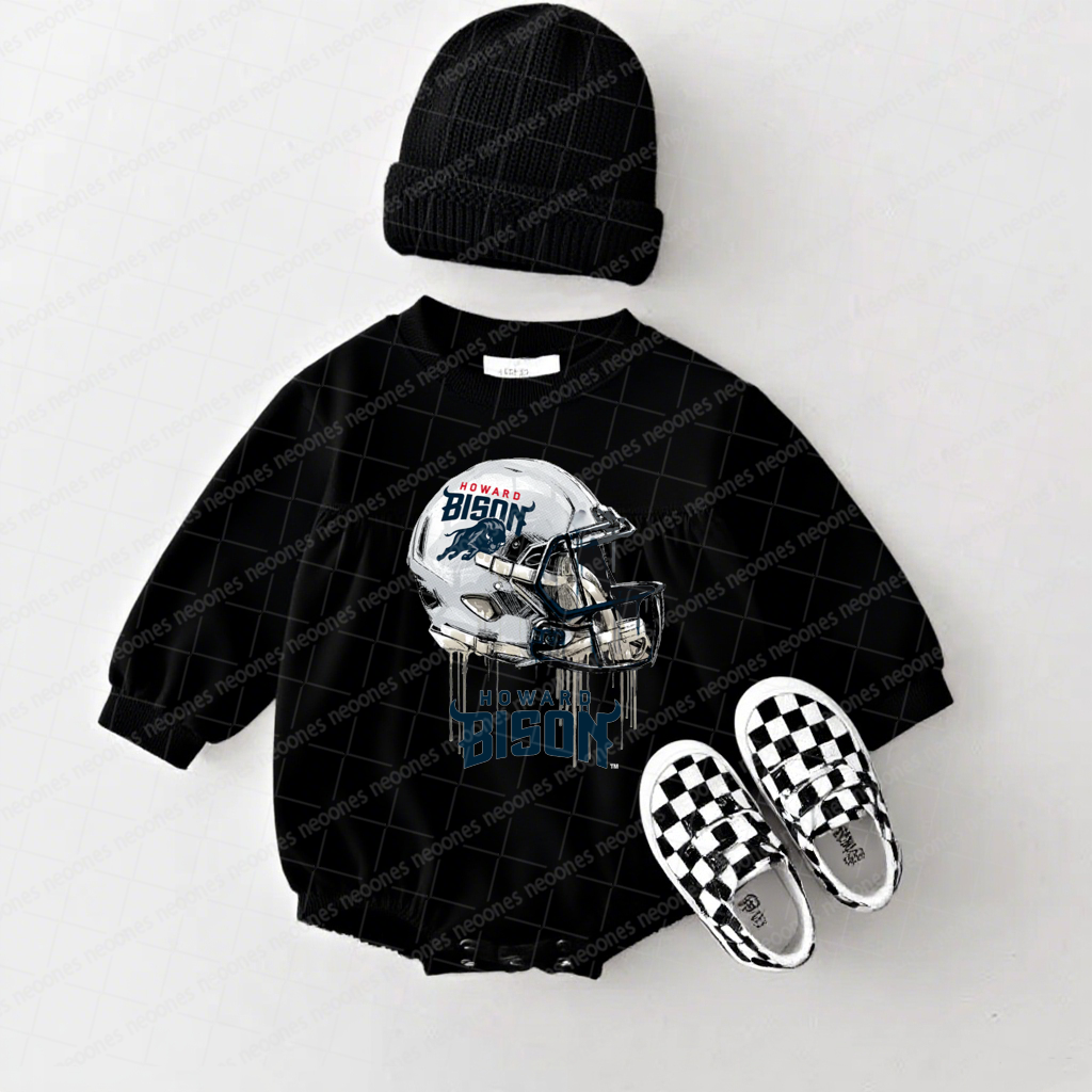 Baby Game Day Romper and Adult Sweatshirt