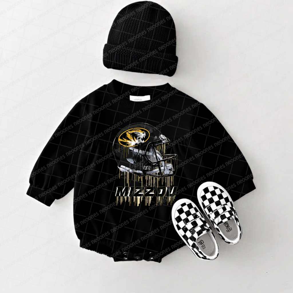 Baby Game Day Romper and Adult Sweatshirt