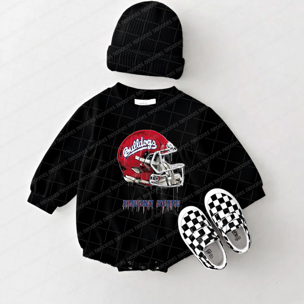 Baby Game Day Romper and Adult Sweatshirt