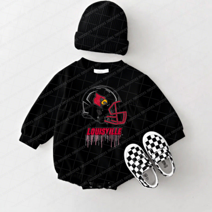 Baby Game Day Romper and Adult Sweatshirt
