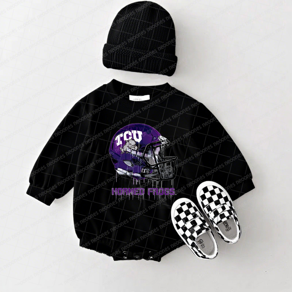 Baby Game Day Romper and Adult Sweatshirt