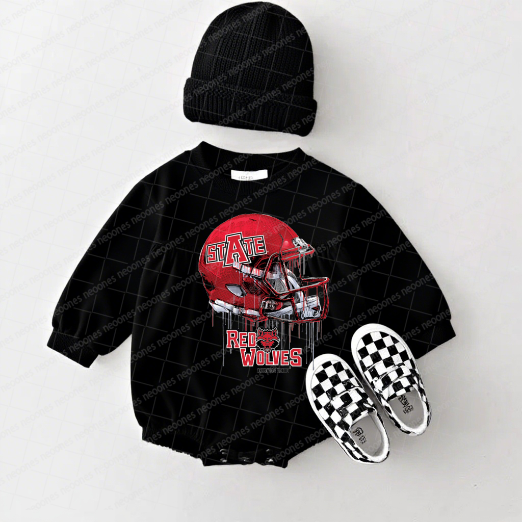 Baby Game Day Romper and Adult Sweatshirt