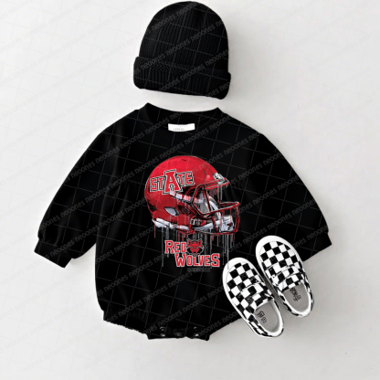 Baby Game Day Romper and Adult Sweatshirt