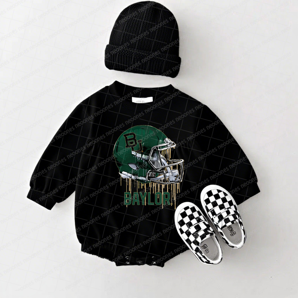 Baby Game Day Romper and Adult Sweatshirt