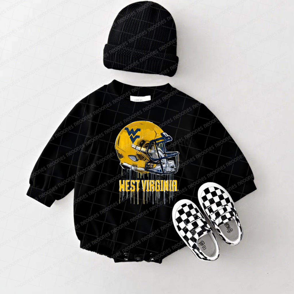 Baby Game Day Romper and Adult Sweatshirt