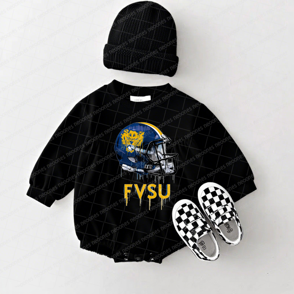 Baby Game Day Romper and Adult Sweatshirt