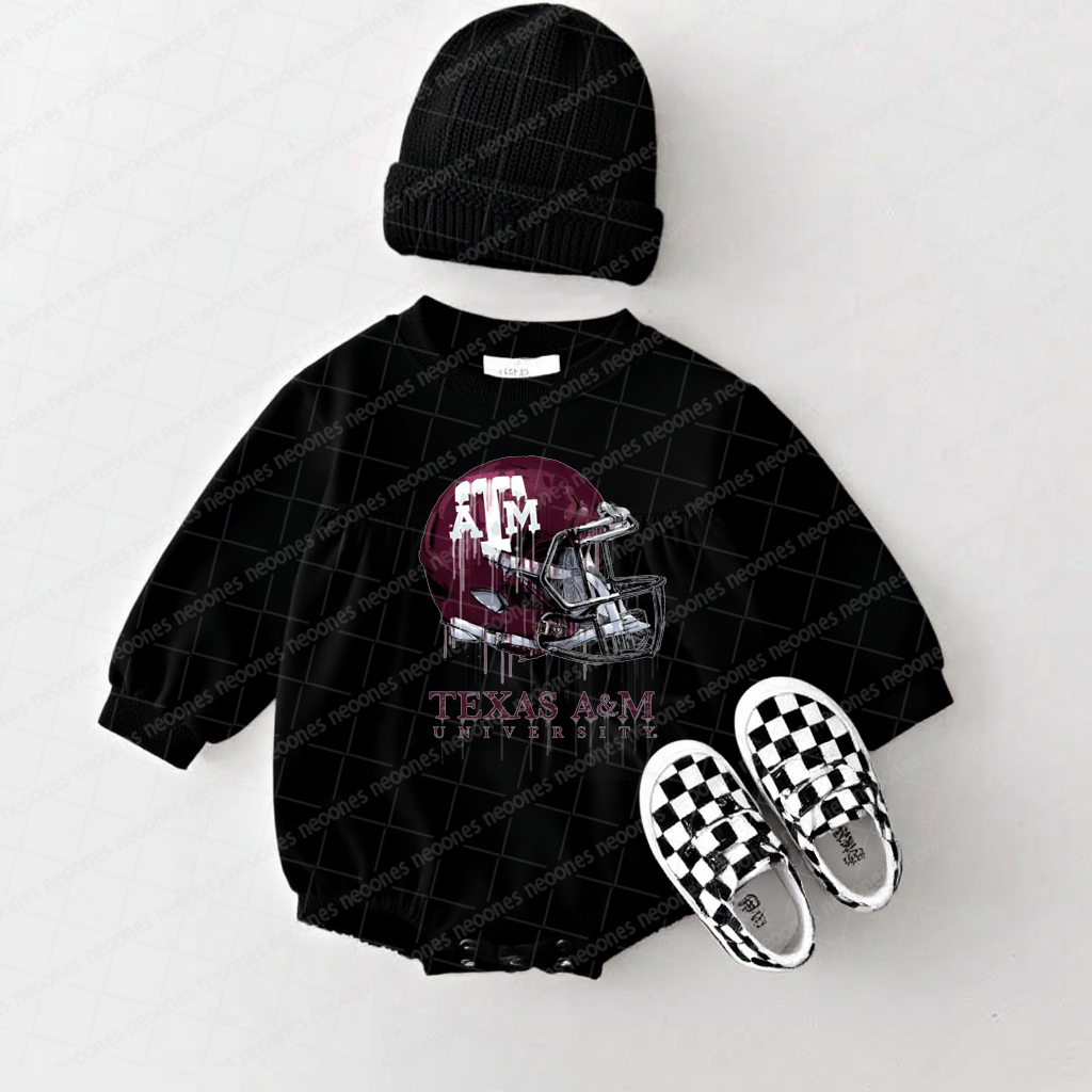 Baby Game Day Romper and Adult Sweatshirt